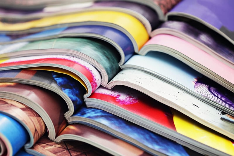 Magazine Paper Coasters